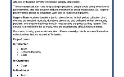 Tenterden Hygiene Bank